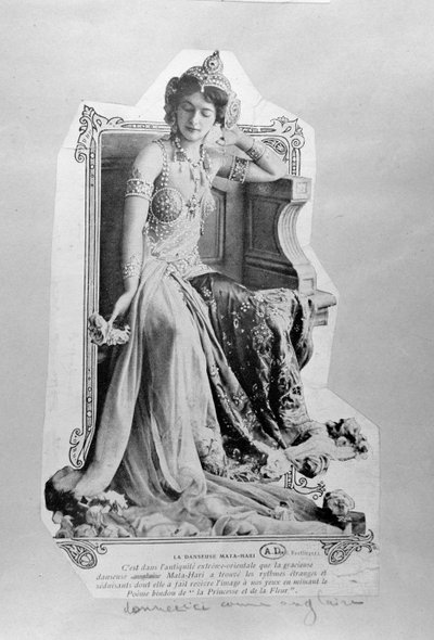Mata Hari (1876-1917) 1910 von Reutlinger Studio