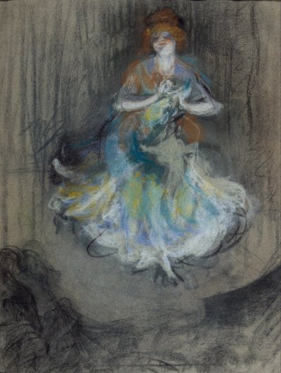 Music-Hall-Sängerin von Ricard Canals