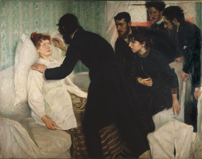 Hypnotische Séance, 1887 von Richard Bergh