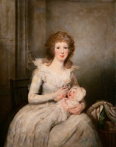 Porträt von Lady Boynton von Richard Cosway
