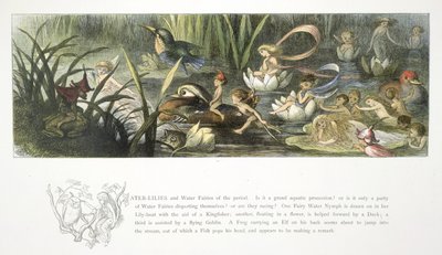 Seerosen und Wasserfeen von Richard Doyle