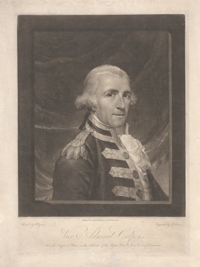 Vizeadmiral Colpoys von Richard Earlom