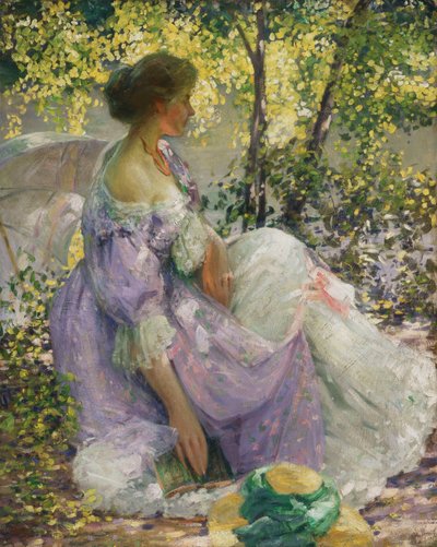 Im Garten von Richard Emil Miller