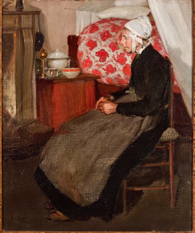 Alte niederländische Frau von Richard Emil Miller