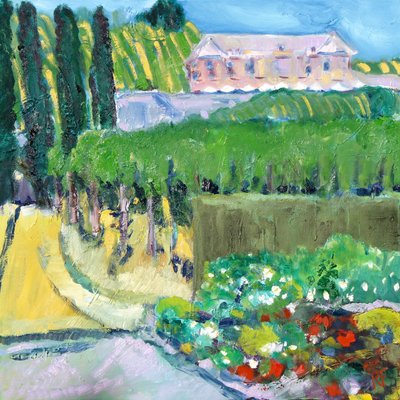 Schloss auf dem Hügel von Richard Fox