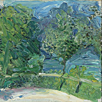 Straße am Seeufer bei Gmunden, 1907 von Richard Gerstl