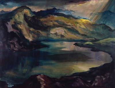 Bergsee von Richard Harlfinger