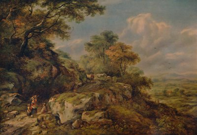 In der Nähe von Otford, Kent, 1846 von Richard Hilder