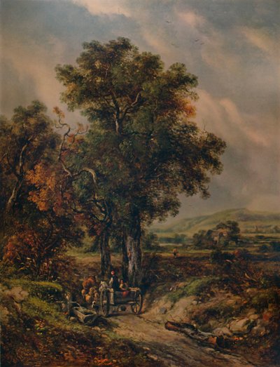 Okehampton, 19. Jahrhundert, 1935 von Richard Hilder