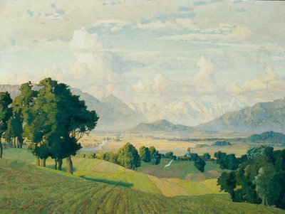 Landschaft in Oberbayern von Richard Kaiser