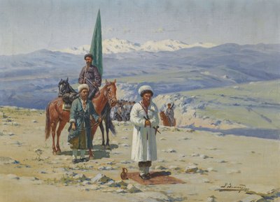 Imam Schamil im Kaukasus von Richard Karl Sommer