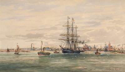 Terra Nova verlässt Cardiff von Richard Short