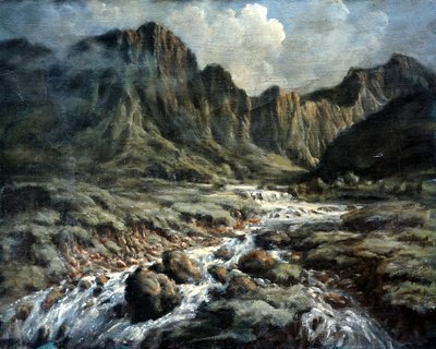 Bergfluss von Richard Willis