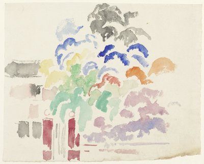 Boitsfort, das Tor des Parks von Rik Wouters