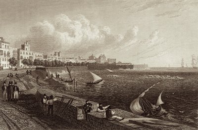 Ansicht von Cádiz von Robert Batty