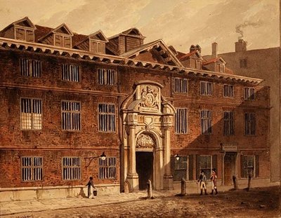 Blackwell Hall, King Street, Cheapside von Robert Blemell Schnebbelie