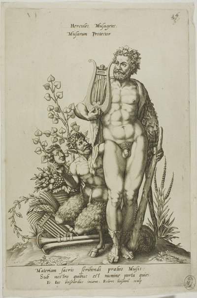Herkules, Platte 16 aus Parnassus Biceps von Robert Boissard