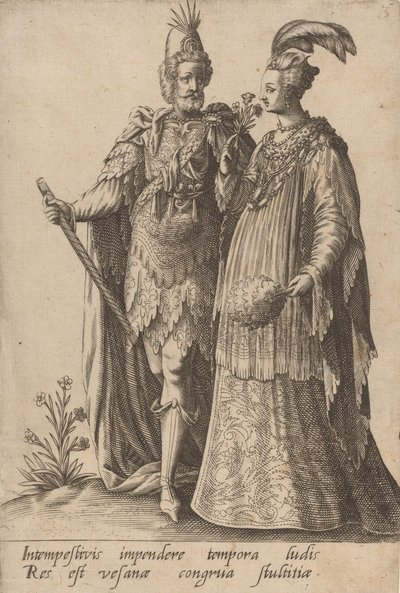 Intempestivis impendere..., 1597 von Robert Boissard