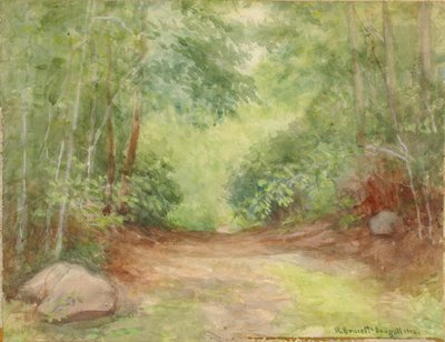 Unbetitelte Waldszene, 1902 von Robert Bruce McDougall