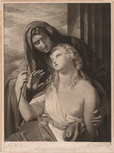 Tod der Lucretia von Robert Dunkarton