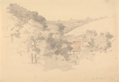 Bauerngebäude in Vaux, Jersey von Robert Hills