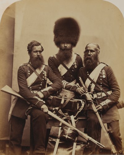 Nunn, Potter und Deal, Coldstream Guards von Robert Howlett