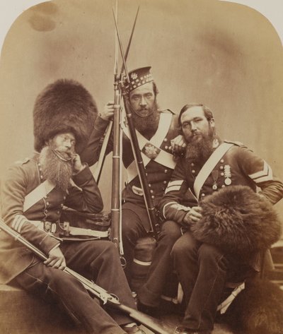 Temple und Judd, Scotch Fusiliers Guards von Robert Howlett