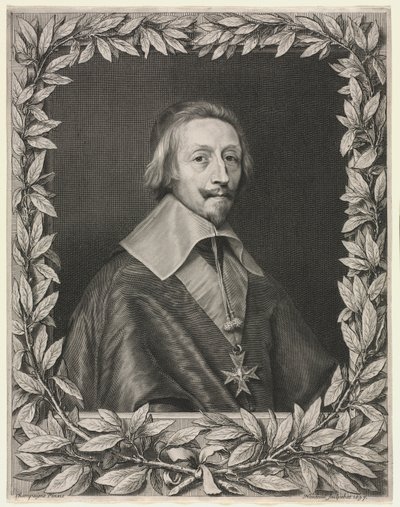 Kardinal Richelieu, 1657 von Robert Nanteuil