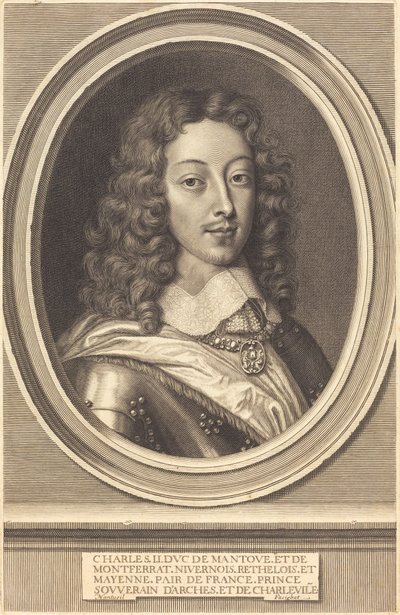 Karl II., Herzog von Mantua von Robert Nanteuil