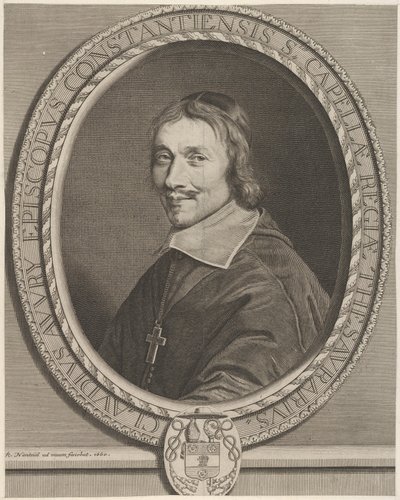 Claude Auvry, 1660 von Robert Nanteuil