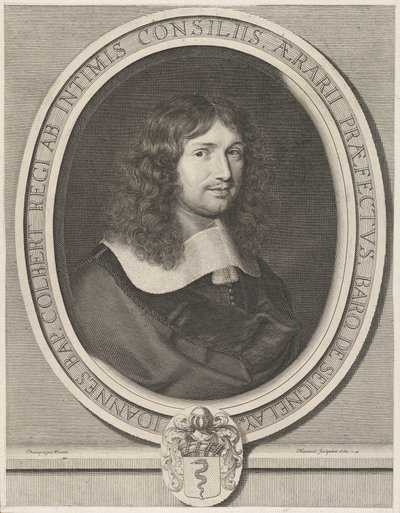 Jean-Baptiste Colbert von Robert Nanteuil