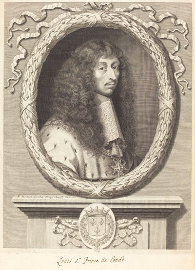 Louis II, Prinz von Condé von Robert Nanteuil