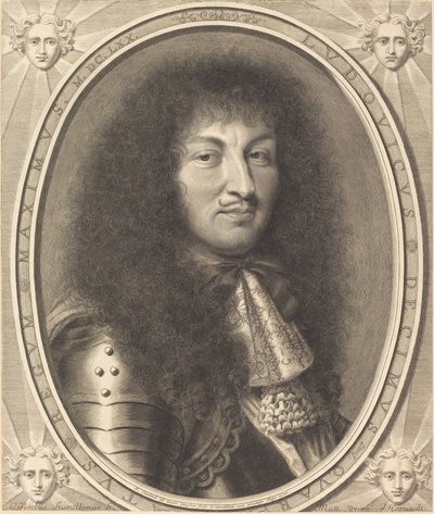 Ludwig XIV. von Robert Nanteuil