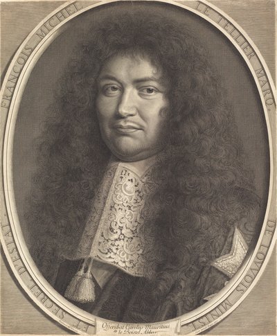 Marquis de Louvois von Robert Nanteuil
