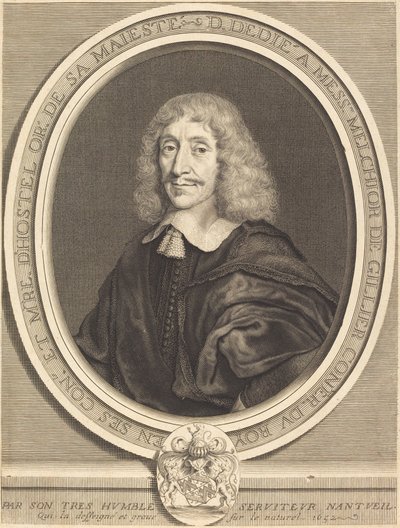 Melchior de Gillier von Robert Nanteuil