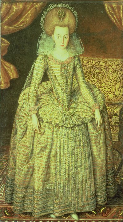 Porträt von Königin Elisabeth von Böhmen von Robert Peake