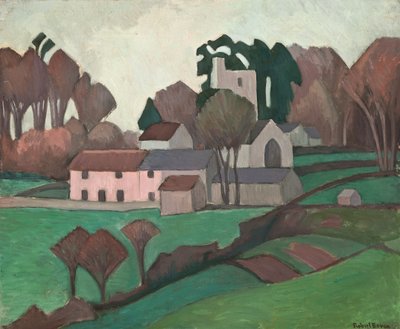 Kirche von Clayhidon von Robert Polhill Bevan