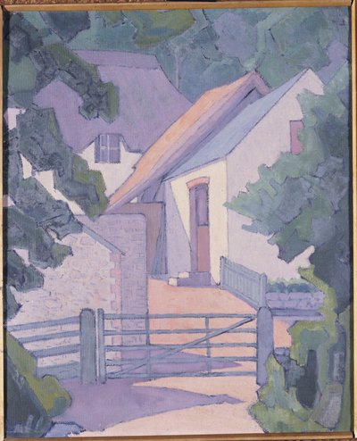 Morgen, die South Downs, 1906 von Robert Polhill Bevan