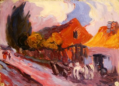 Polnische Schmiede von Robert Polhill Bevan