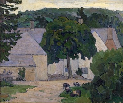 Der Kastanienbaum, 1916-1919 von Robert Polhill Bevan