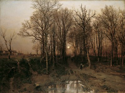 Vorfrühling in der Penzinger Au von Robert Russ