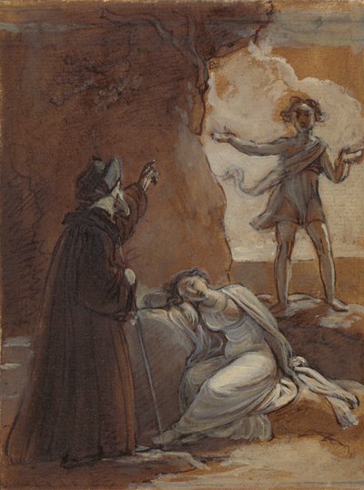 Prospero und Ariel von Robert Smirke