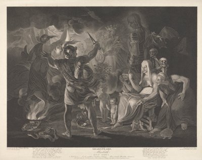 Shakespeare, Macbeth Akt IV, Szene I von Robert Thew