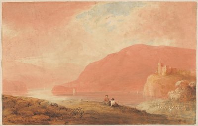 Schloss an einem Fluss von Robert W. Weir