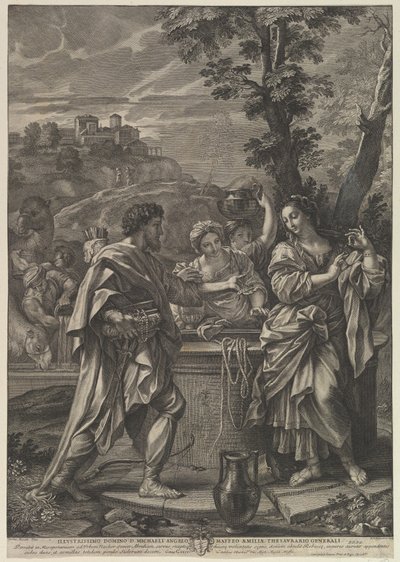 Rebekka am Brunnen von Robert van Audenaerde
