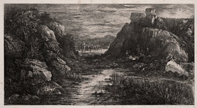 Die ferne Stadt von Rodolphe Bresdin