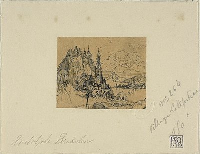 Das Lilliputanische Dorf von Rodolphe Bresdin