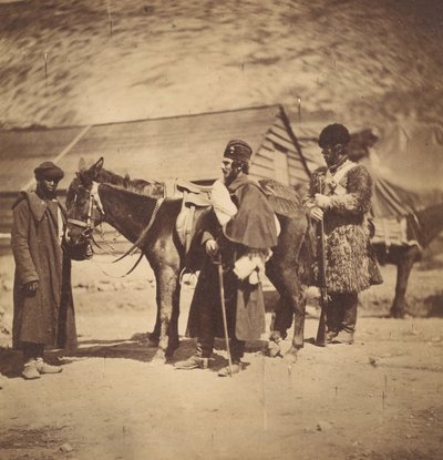 Captain Burnaby der Grenadier Guards, 1855 von Roger Fenton