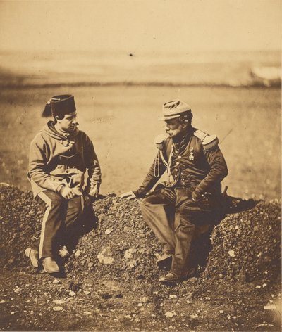 General Cisse & Stabsoffizier von Roger Fenton