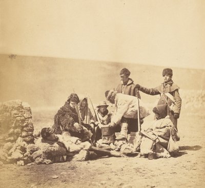 Gruppe der 47. im Winterkleid von Roger Fenton